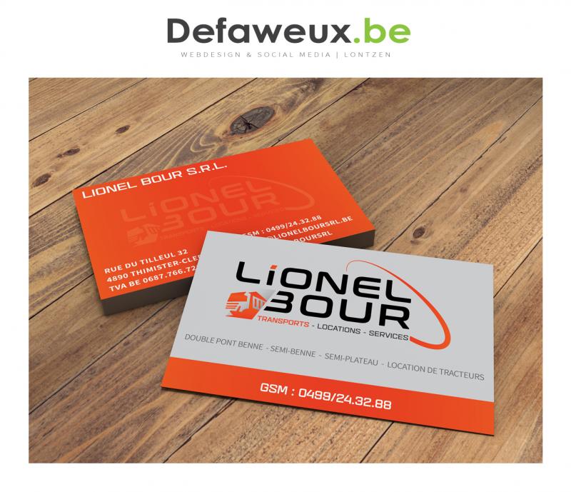 Nouvelle identité visuelle pour Lionel Bour SRL