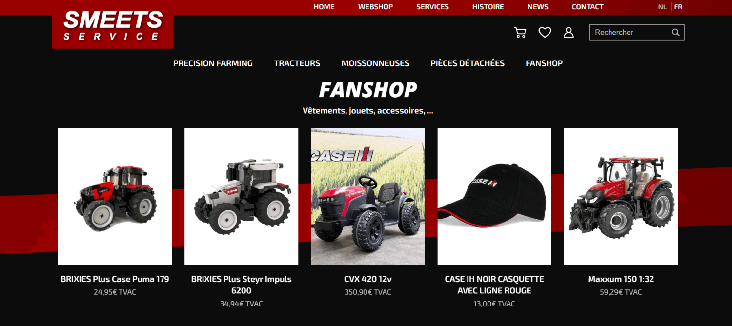 Smeets Service passe à la vitesse supérieure avec son e-commerce