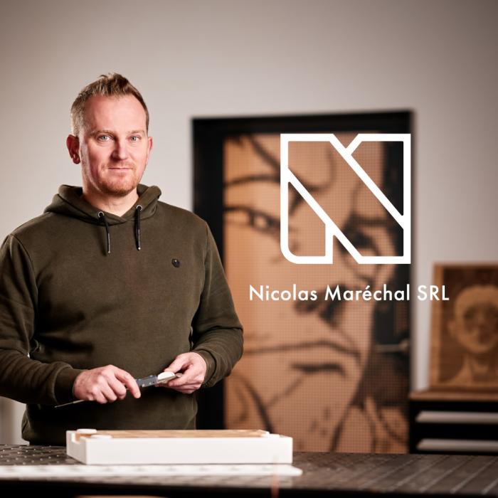 Le magnifique site web du designer industriel liégeois Nicolas Maréchal