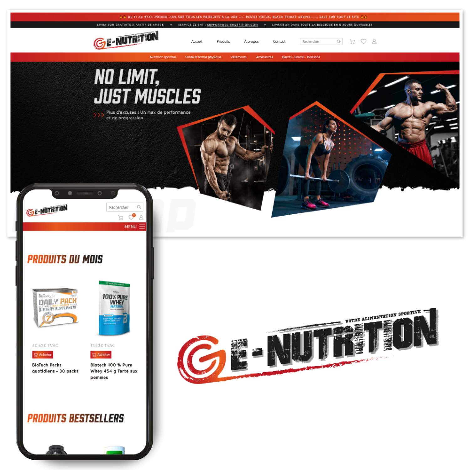 Compléments alimentaires, acides aminés, poudres protéinées, créatine, testp-booster