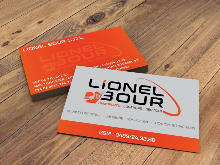 Nouvelle identité visuelle pour Lionel Bour SRL