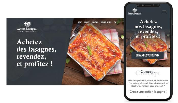 Grossiste lasagnes en Wallonie