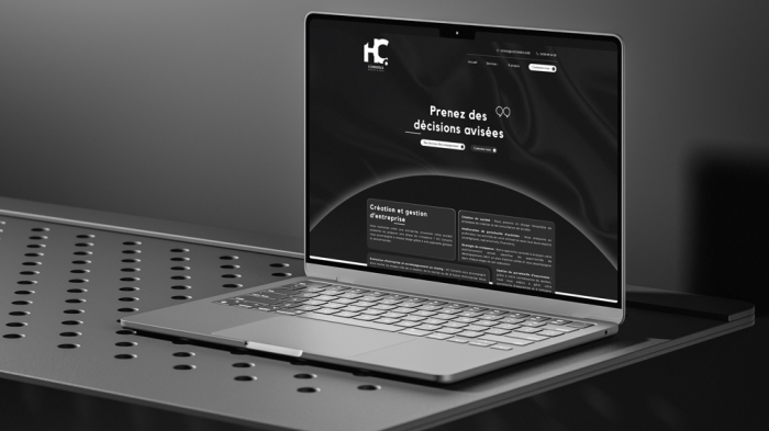 Site vitrine professionnel créé par l'agence web Defaweux à Liège